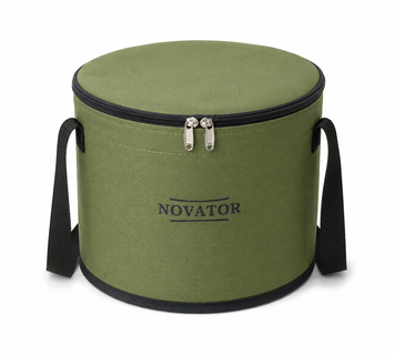 Novator VD-2 Groundbait Bucket with Lid (30&times;23 cm)