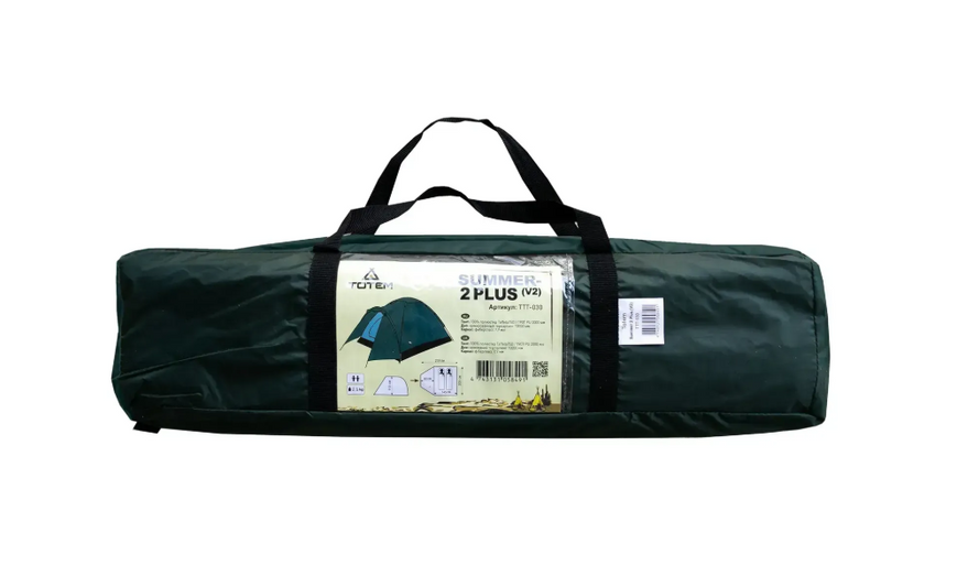 Totem Summer 2 Plus (v2) Green Tent