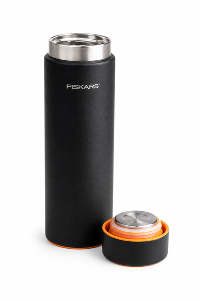 Fiskars On-the-go Thermos 0.5 L, Black (1078699)
