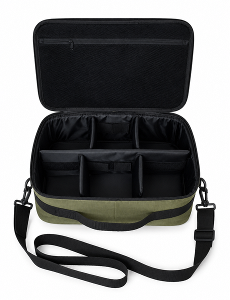 Novator GR-1919 Bag for 6 Fishing Reels + Novator GR-2156 Organizer Set