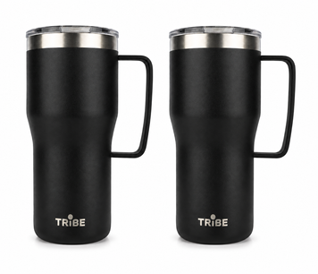 Комплект із 2 термочашок Tribe Travel Mug 600 мл, Black 202283 фото