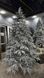 Cast Alpine Christmas tree 180 cm, Snowy
