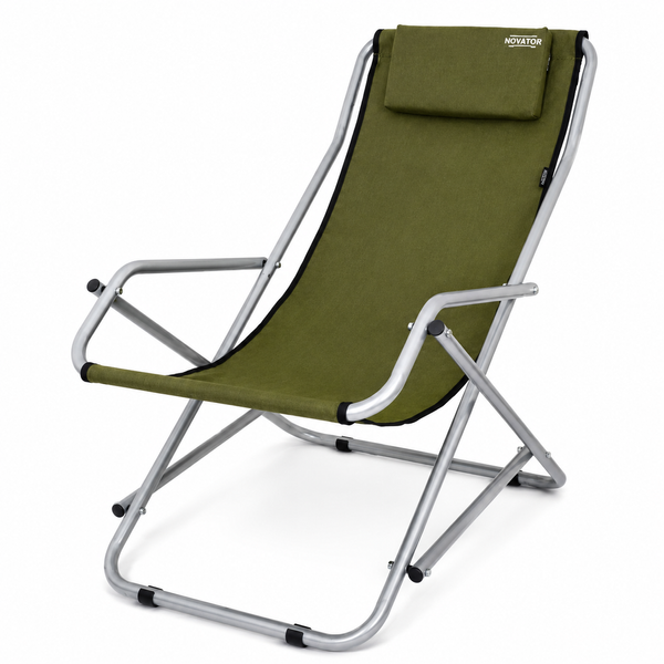 Крісло-шезлонг Novator SH-7 Green 201945 фото