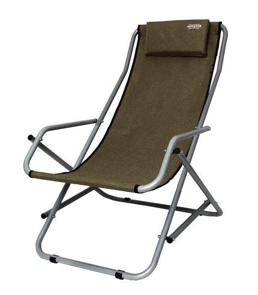 Кресло-шезлонг Novator SH-7 Brown 201948 фото